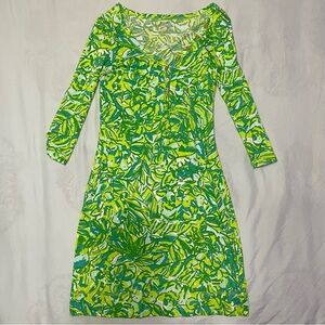 Lilly Pulitzer t-shirt dress long-sleeve XS